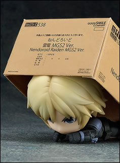 Nouvelles photos de la figurine Nendoroid de Raiden - Metal Gear Solid 2