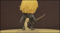 Quelques photos de la figurine Nendoroid de Raiden et un artwork de Yoji Shinkawa