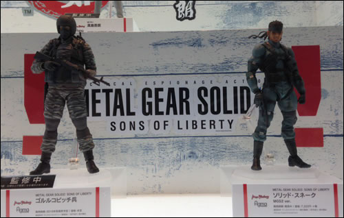 La statuette Gecco de Quiet et la figurine Figma du soldat Gurlukovich dvoiles au Wonder Festival