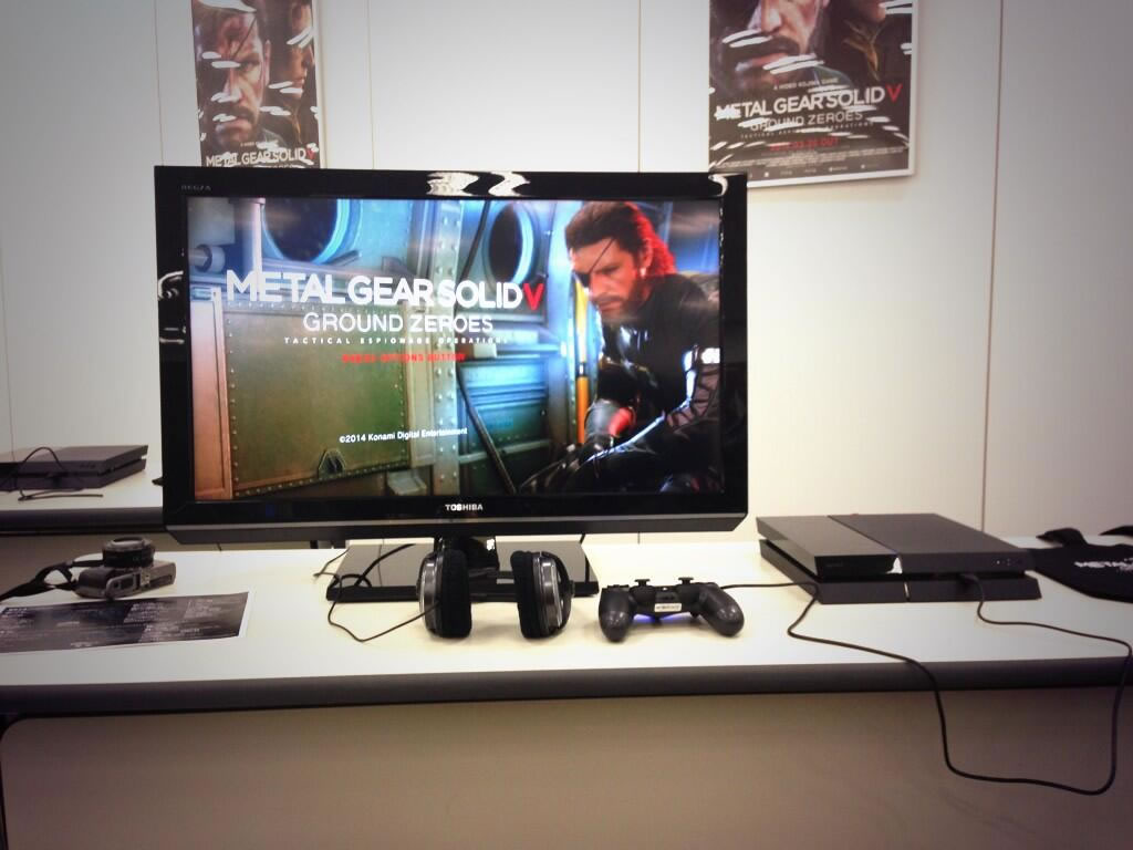 Metal Gear Solid V : Ground Zeroes Boot Camp pour les mdias japonais