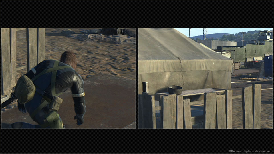 Metal Gear Solid V Ground Zeroes : comparaisons des versions en images 