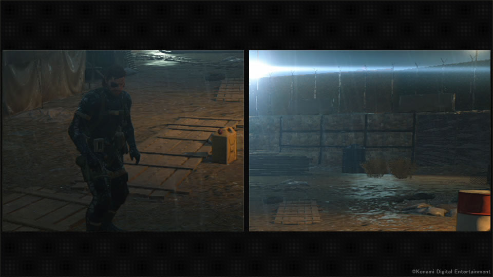 Metal Gear Solid V Ground Zeroes : comparaisons des versions en images 