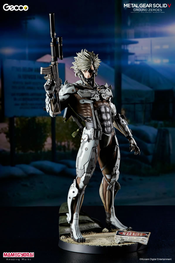 Une nouvelle statuette Gecco de Raiden inspire de Metal Gear Solid V : Ground Zeroes