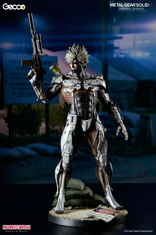 Une nouvelle statuette Gecco de Raiden inspire de Metal Gear Solid V : Ground Zeroes