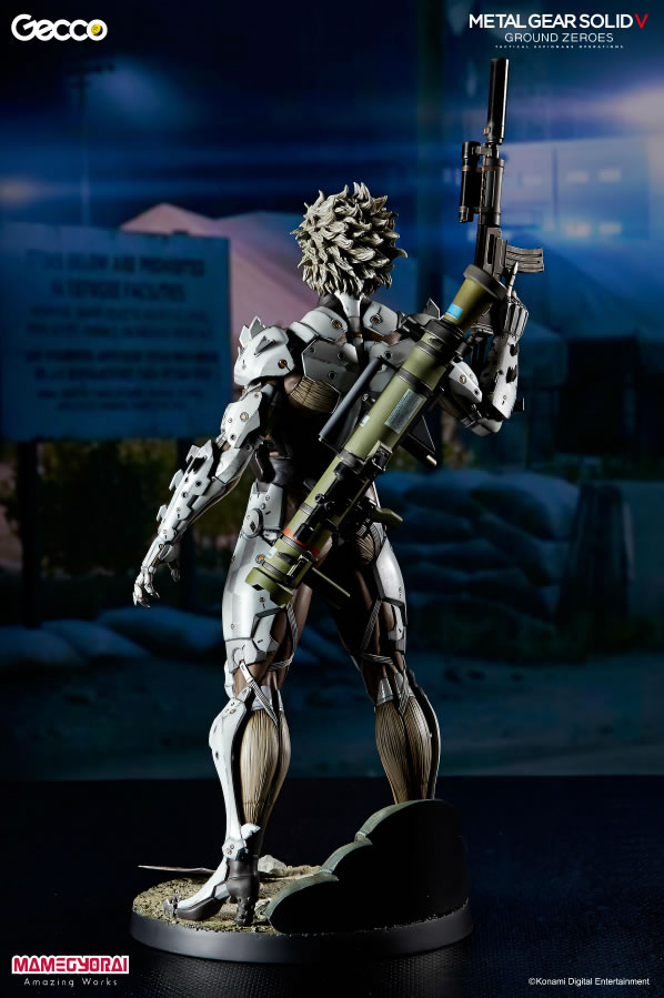 Une nouvelle statuette Gecco de Raiden inspire de Metal Gear Solid V : Ground Zeroes