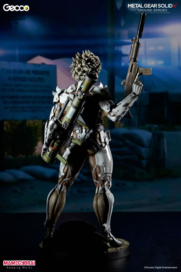 Une nouvelle statuette Gecco de Raiden inspire de Metal Gear Solid V : Ground Zeroes