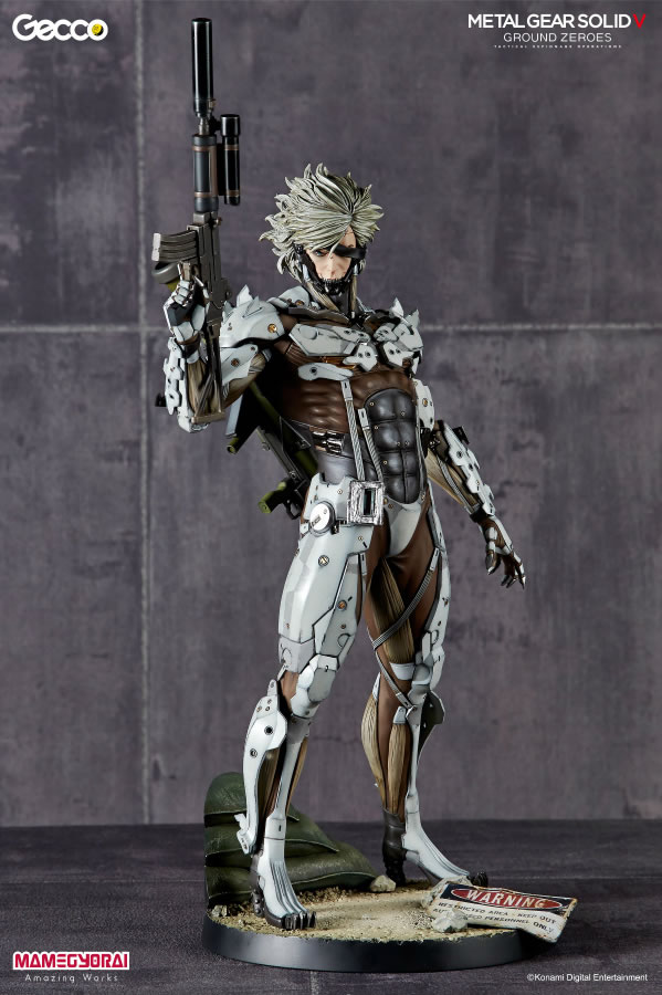 Une nouvelle statuette Gecco de Raiden inspire de Metal Gear Solid V : Ground Zeroes