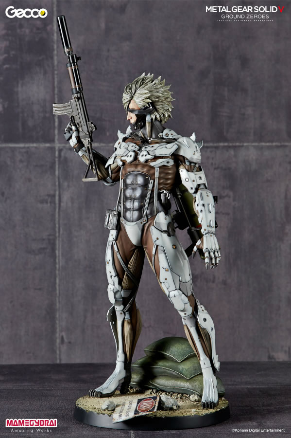 Une nouvelle statuette Gecco de Raiden inspire de Metal Gear Solid V : Ground Zeroes