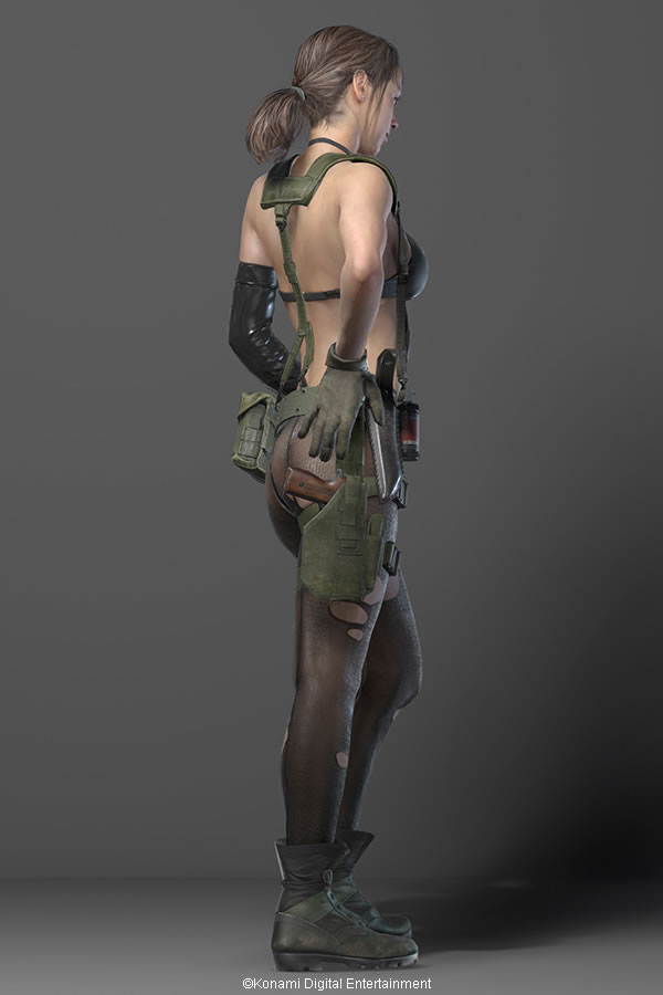 Metal Gear Solid V : The Phantom Pain - Quiet se dvoile en images et en vido