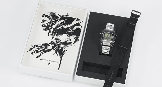 La montre de Snake pour collectionneurs. Une nouvelle image de MGSV ?