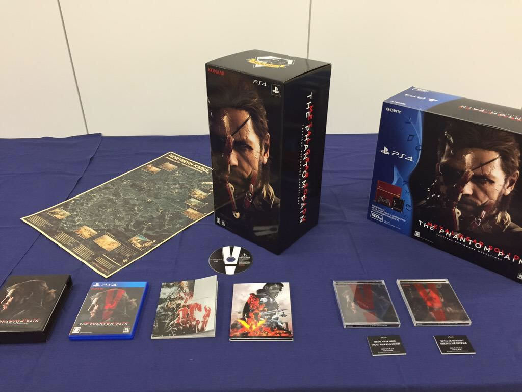 Une multitude de goodies prsents lors du Boot Camp de MGSV The Phantom Pain