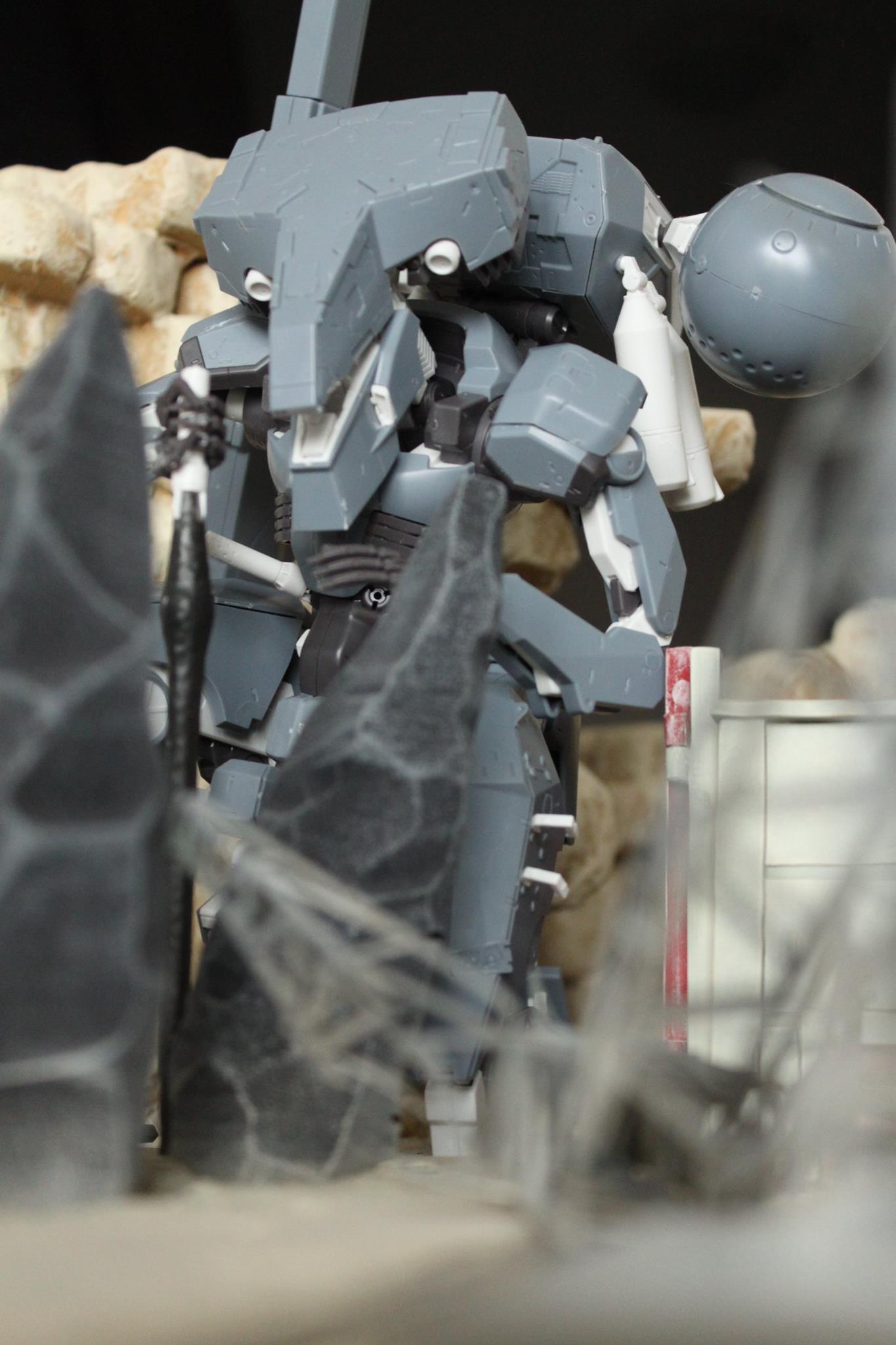 Un diorama poustouflant avec le Metal Gear Sahelanthropus