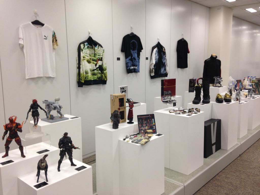 Une multitude de goodies prsents lors du Boot Camp de MGSV The Phantom Pain