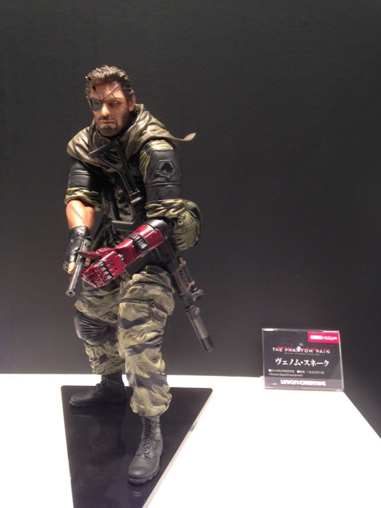 La statuette Gecco de Quiet et la figurine Figma du soldat Gurlukovich dvoiles au Wonder Festival