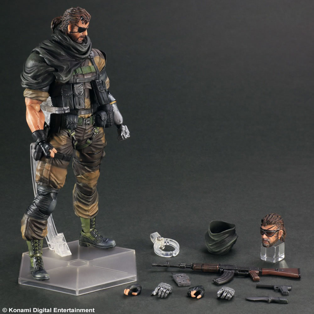 Metal Gear Solid V : Deux nouvelles versions pour la figurine de Venom Snake