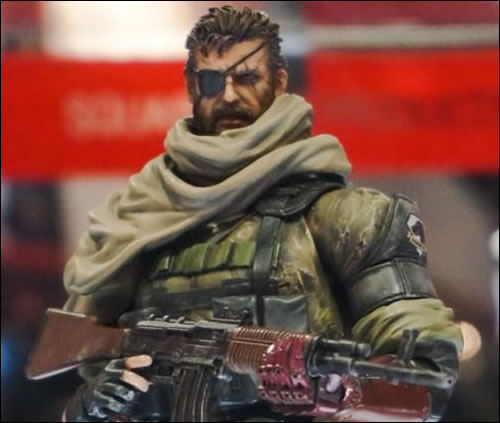 Metal Gear Solid V The Phantom Pain : Le dmon en flamme se dvoile davantage... en figurine !