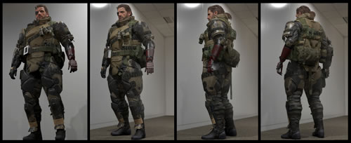 Des concept arts de Metal Gear Solid V : The Phantom Pain et de Metal Gear Online 3