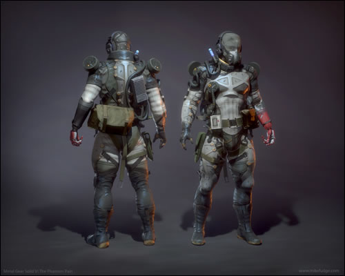 Des concept arts de Metal Gear Solid V : The Phantom Pain et de Metal Gear Online 3