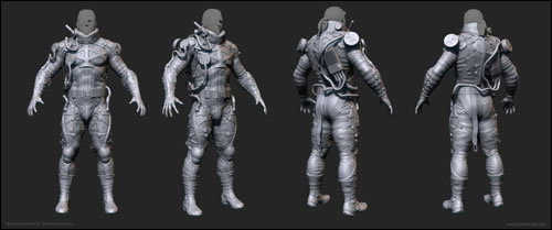 Des concept arts de Metal Gear Solid V : The Phantom Pain et de Metal Gear Online 3