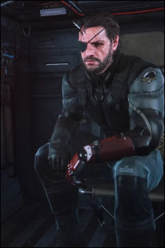 MGSV : Sans bandage, Snake arbore sa corne, et Ocelot compte ses voix