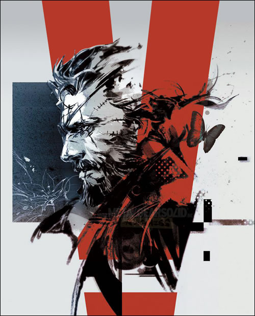 Un artwork indit de Venom Snake pour le magazine Weekly Famitsu