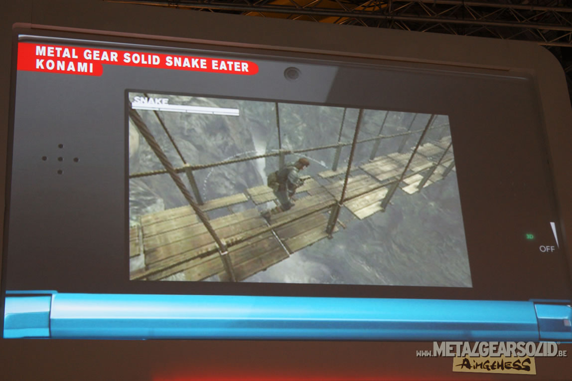 Nintendo World 2011 Metal Gear Solid 3DS