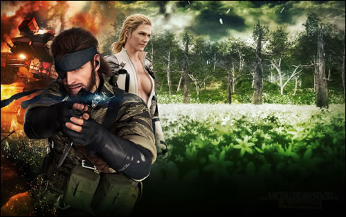 Les personnages en images de Metal Gear Solid 3 sur Pachinko