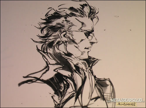 Metal Gear Solid Official Art Work  Yoji Shinkawa Artbook 1