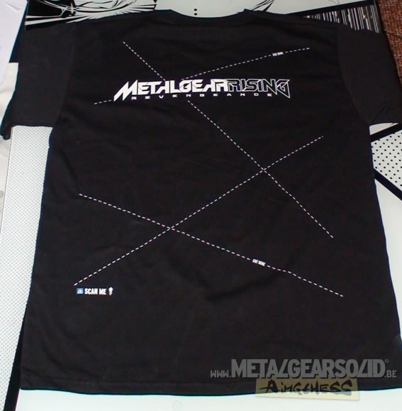 Goodies Metal Gear Rising Revengeance au Paris Games Week 2012