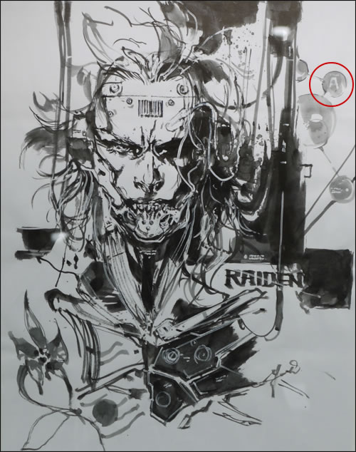 Artwork Raiden Yoji Shinkawa