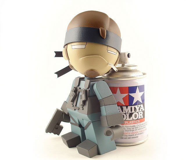 Rohby et Metal Gear Solid au Toy Art Galery