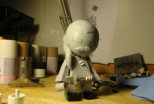 Rohby et Metal Gear Solid au Toy Art Galery