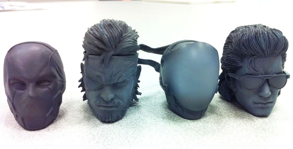 Snake et Kaz en figurines Metal Gear Solid