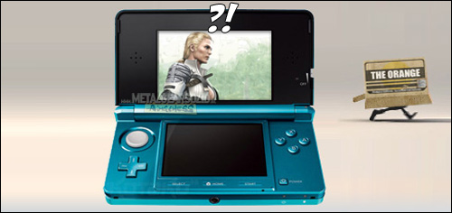 Snake s'chape de la Nintedo 3DS pour Metal Gear Solid 3 Snake eater 3D