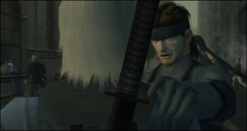 Solid Snake et Raiden dans Metal Gear Solid 2