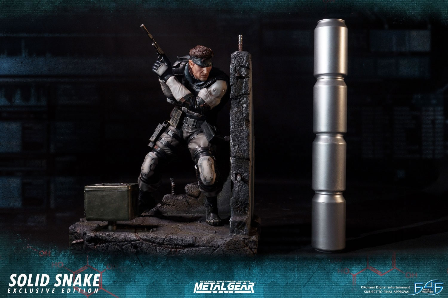 First4Figures dvoile une nouvelle statuette dtaille et imposante de Solid Snake