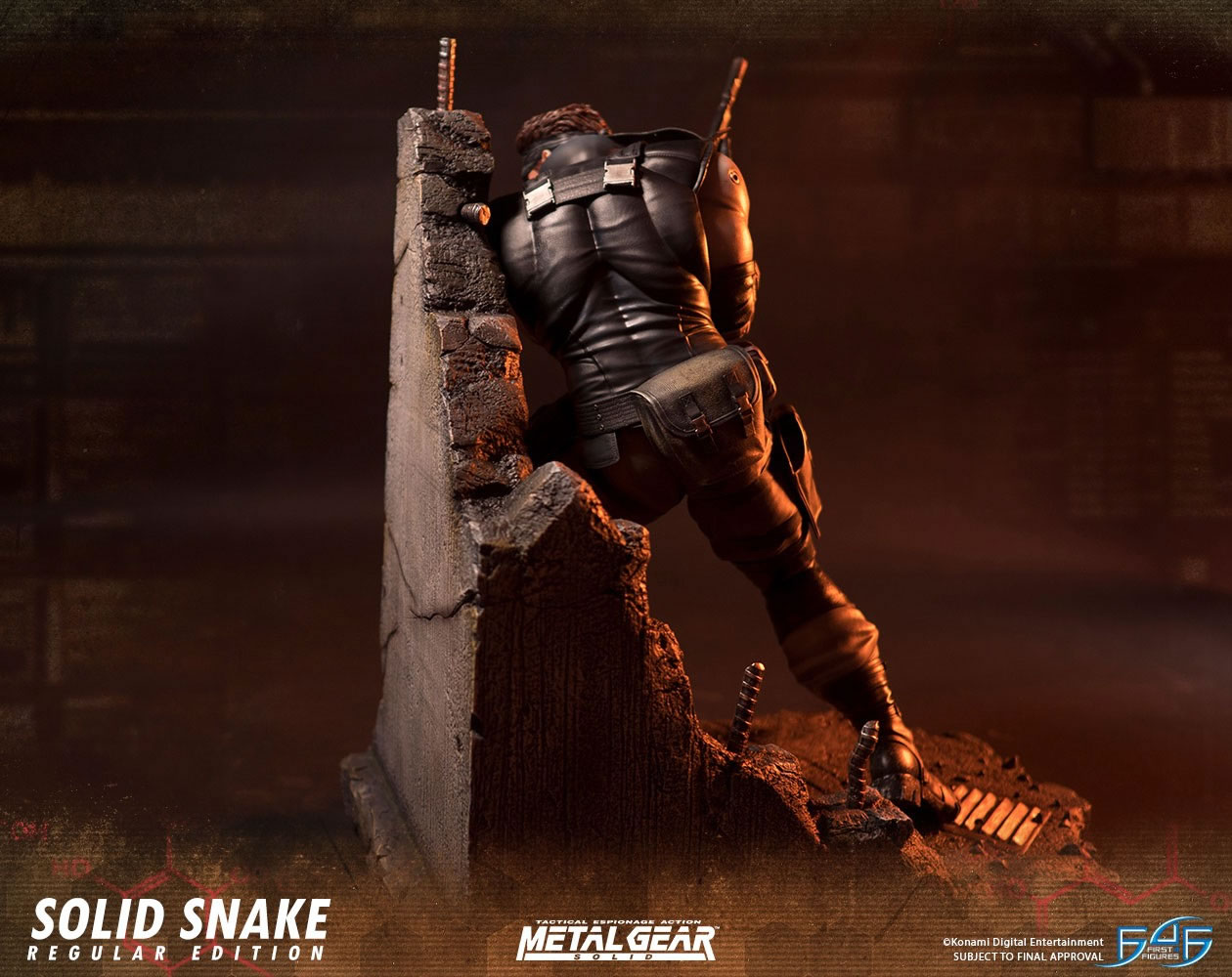 First4Figures dvoile une nouvelle statuette dtaille et imposante de Solid Snake