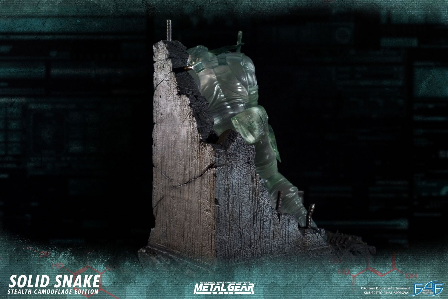 First4Figures dvoile une nouvelle statuette dtaille et imposante de Solid Snake