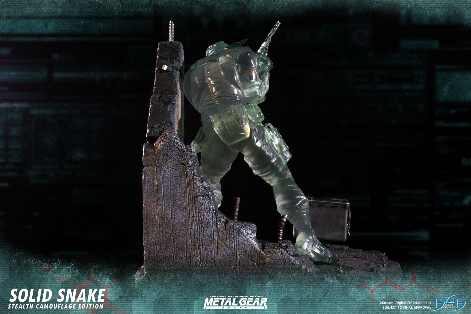 First4Figures dvoile une nouvelle statuette dtaille et imposante de Solid Snake