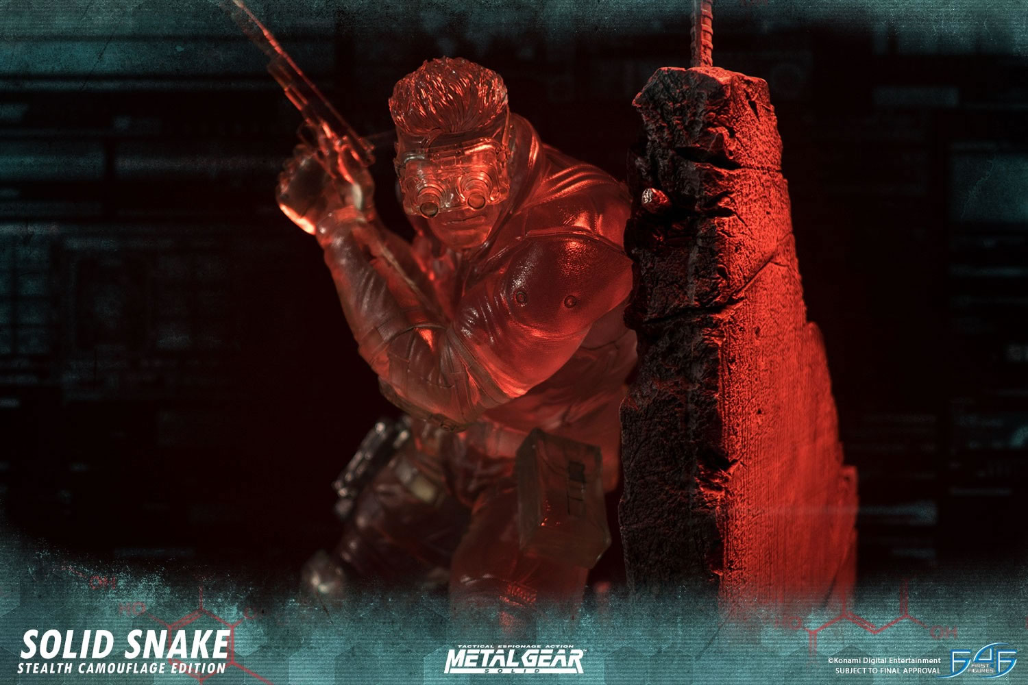 First4Figures dvoile une nouvelle statuette dtaille et imposante de Solid Snake