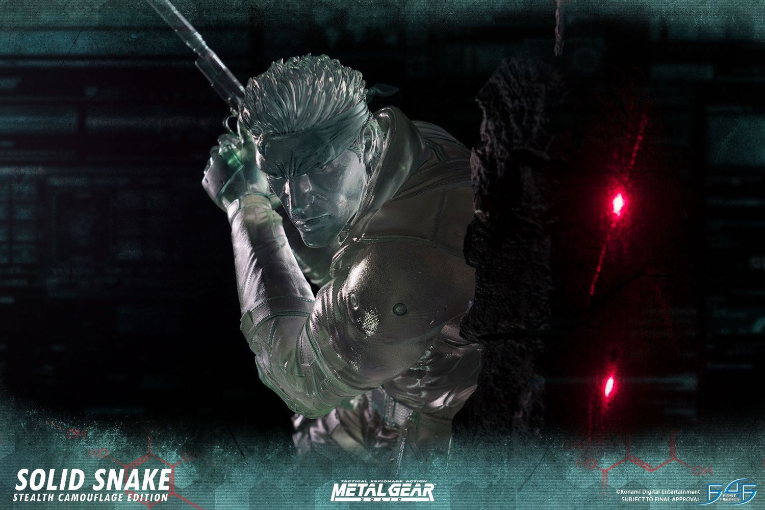 First4Figures dvoile une nouvelle statuette dtaille et imposante de Solid Snake