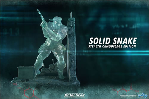 First4Figures dvoile une nouvelle statuette dtaille et imposante de Solid Snake