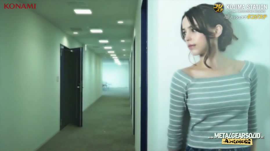 Stefanie Joosten (Quiet) infiltre le studio son de Kojima Productions