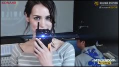 Stefanie Joosten (Quiet) infiltre le studio son de Kojima Productions