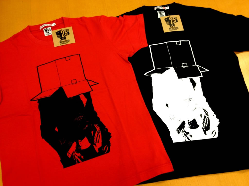 Des t-shirts pour les 25 ans de Metal Gear