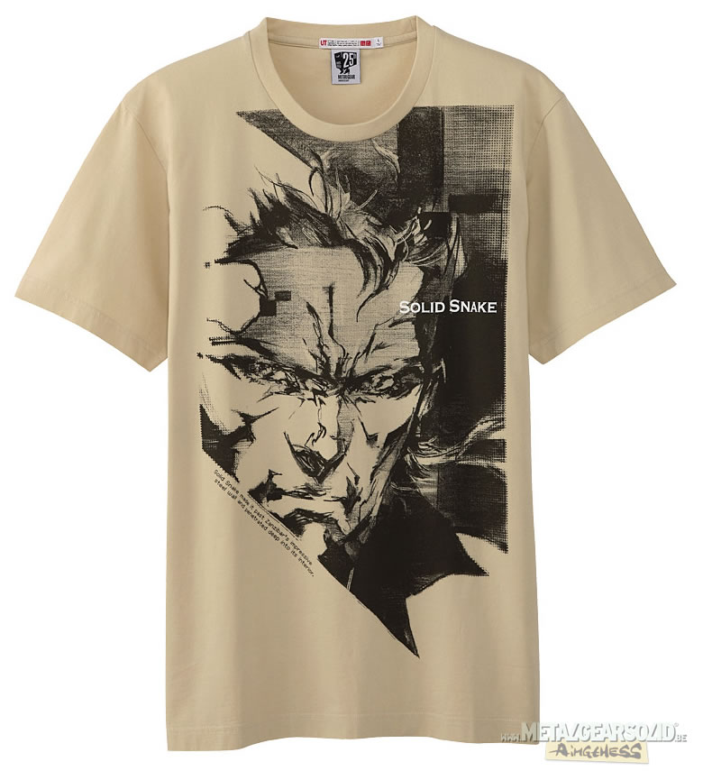 T-shirt Metal Gear Uniqlo Paris