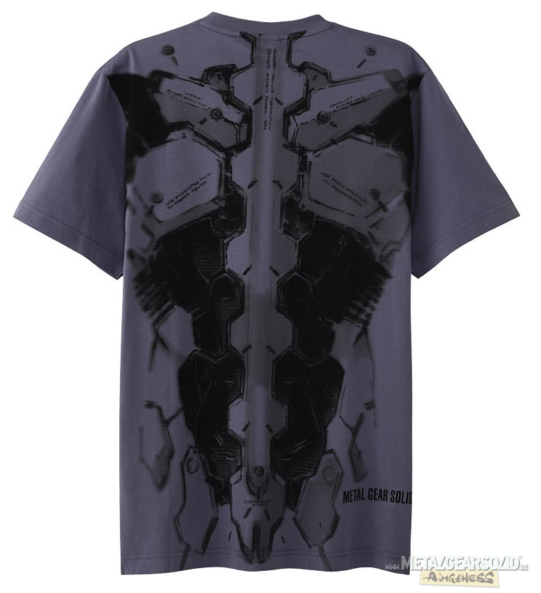 T-shirt Metal Gear Uniqlo Paris