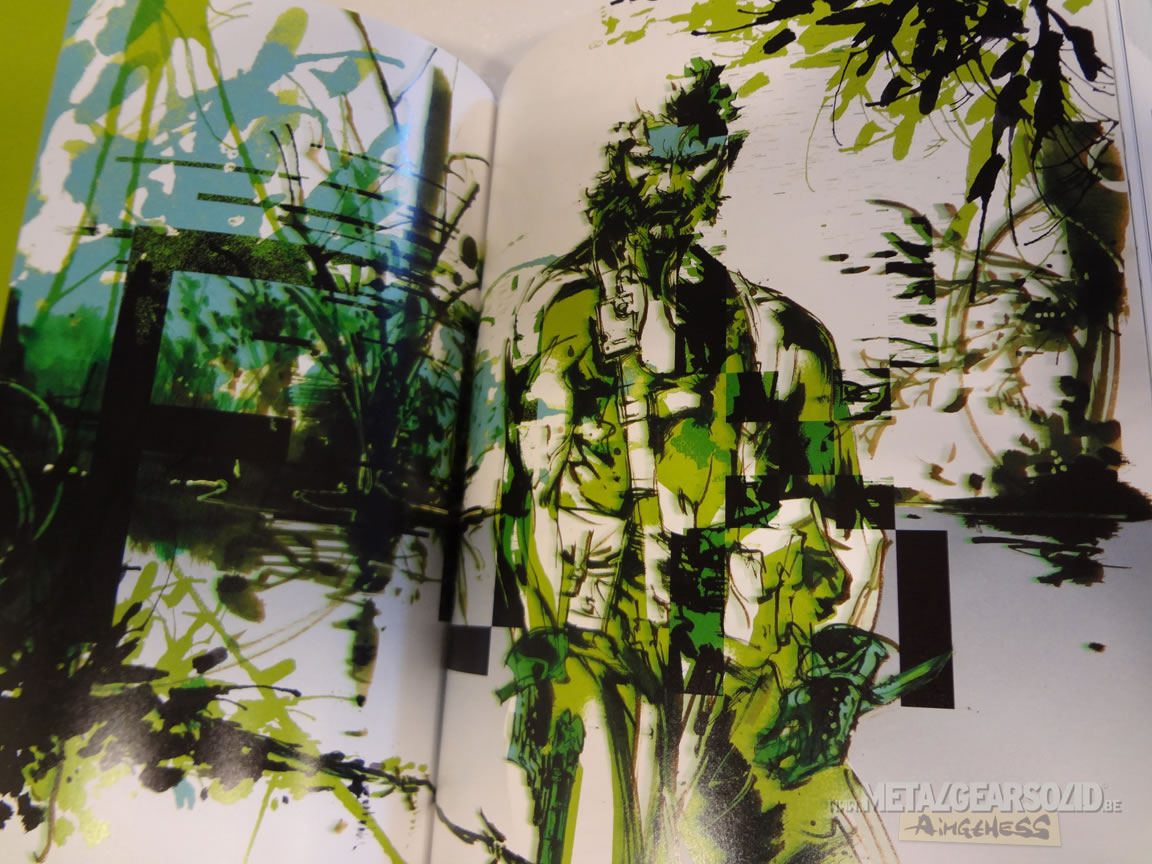 Photos de l'artbook The Art of Metal Gear Solid The Original Trilogy MGS 3