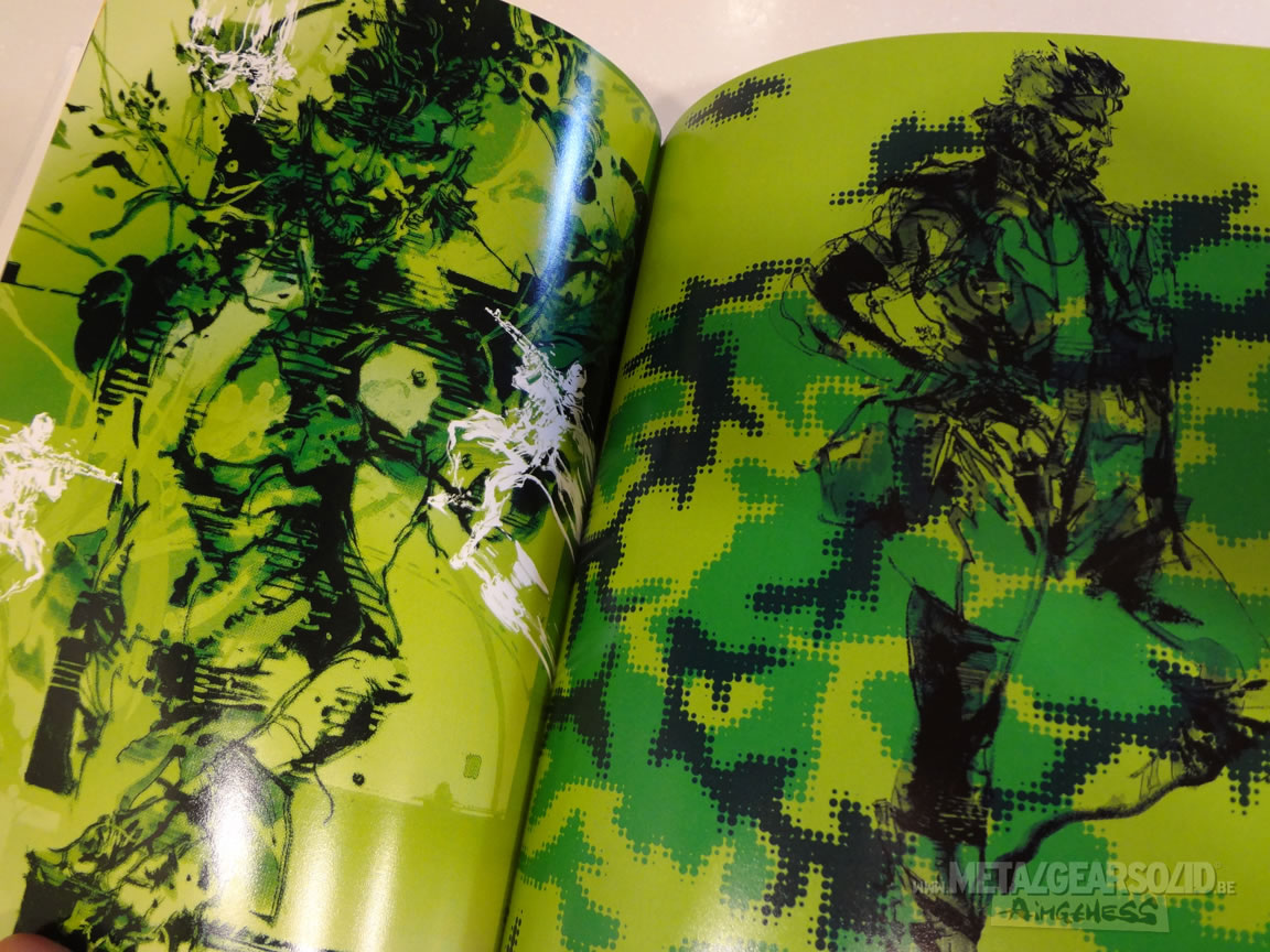 Photos de l'artbook The Art of Metal Gear Solid The Original Trilogy MGS 3