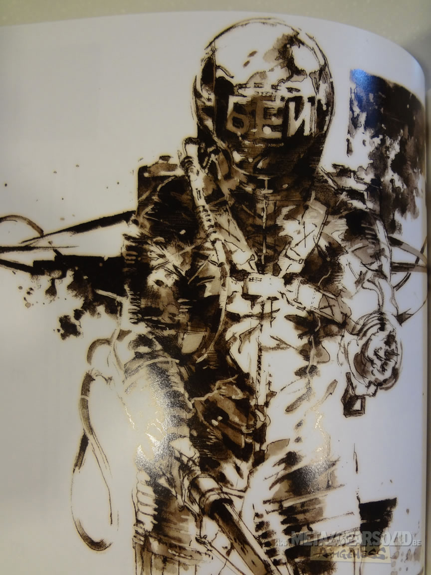 Photos de l'artbook The Art of Metal Gear Solid The Original Trilogy MGS 3